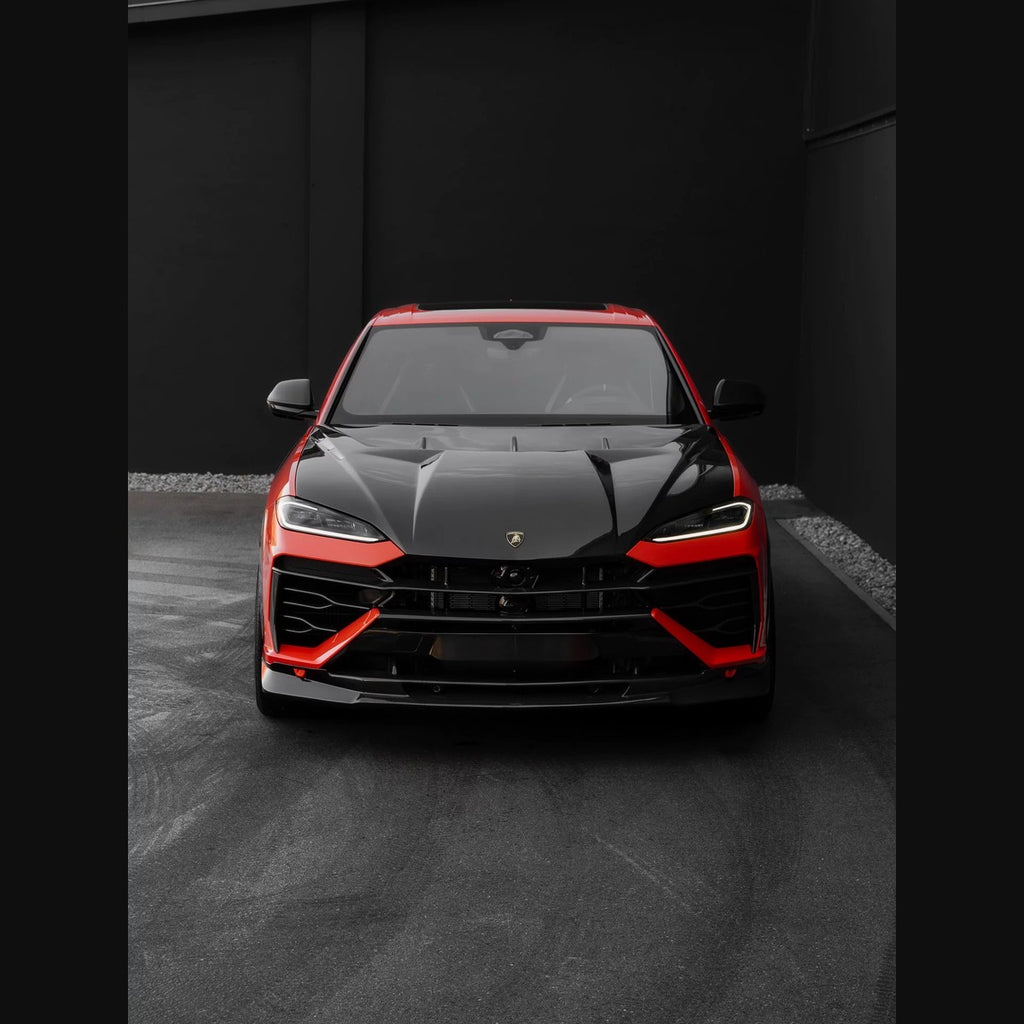 Lamborghini Urus SE N-Style Dry Carbon Fiber Aero Kit – Front Lip / Side Skirts / Rear Lip / Wheel Arches / Hood