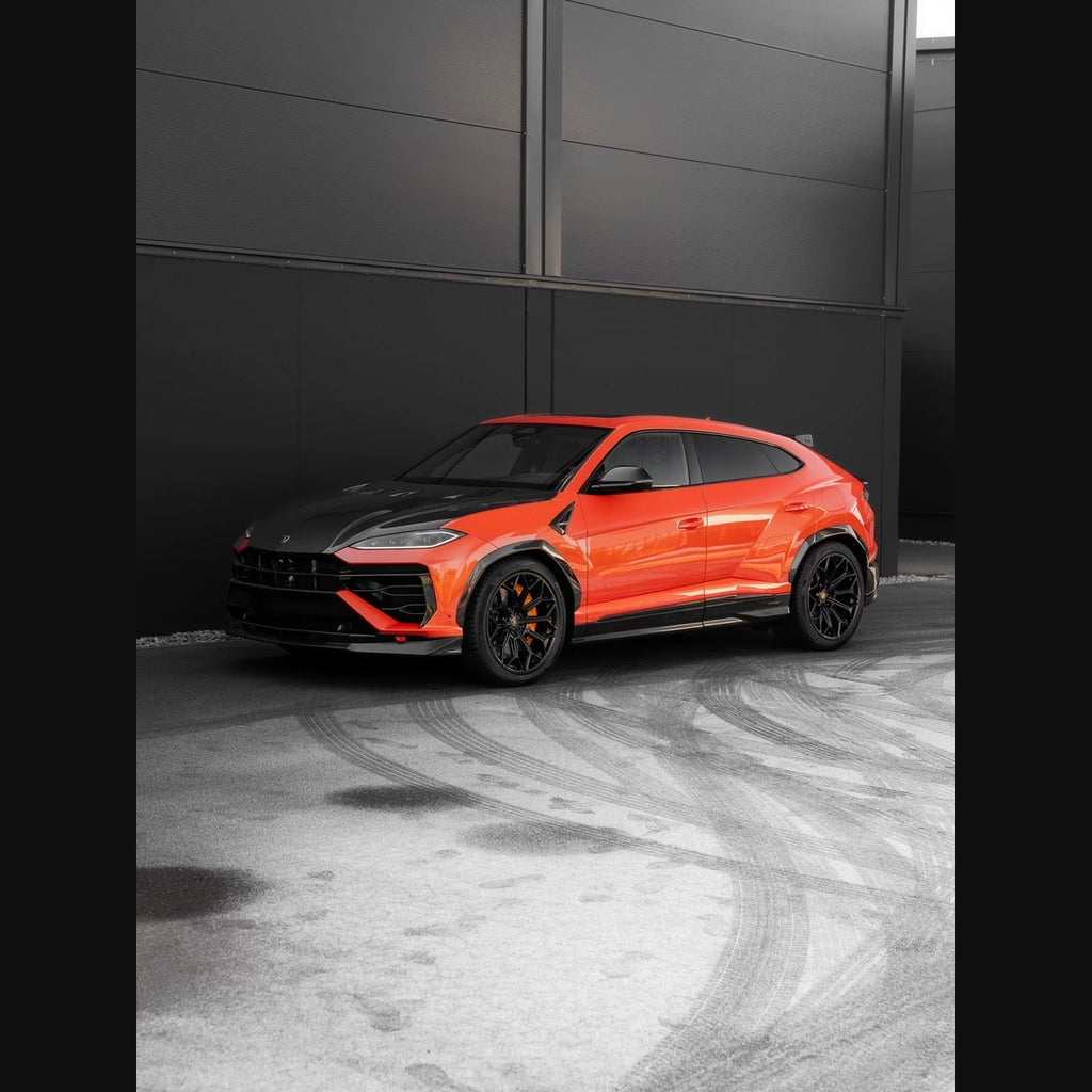 Lamborghini Urus SE N-Style Dry Carbon Fiber Aero Kit – Front Lip / Side Skirts / Rear Lip / Wheel Arches / Hood