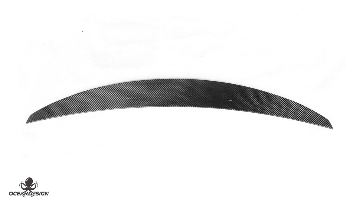 Porsche Taycan OceanDesign OD-Style Dry Carbon Fiber Aero Kit – Front Lip / Side Skirts / Rear Lip / Rear Wing / Mirror Covers