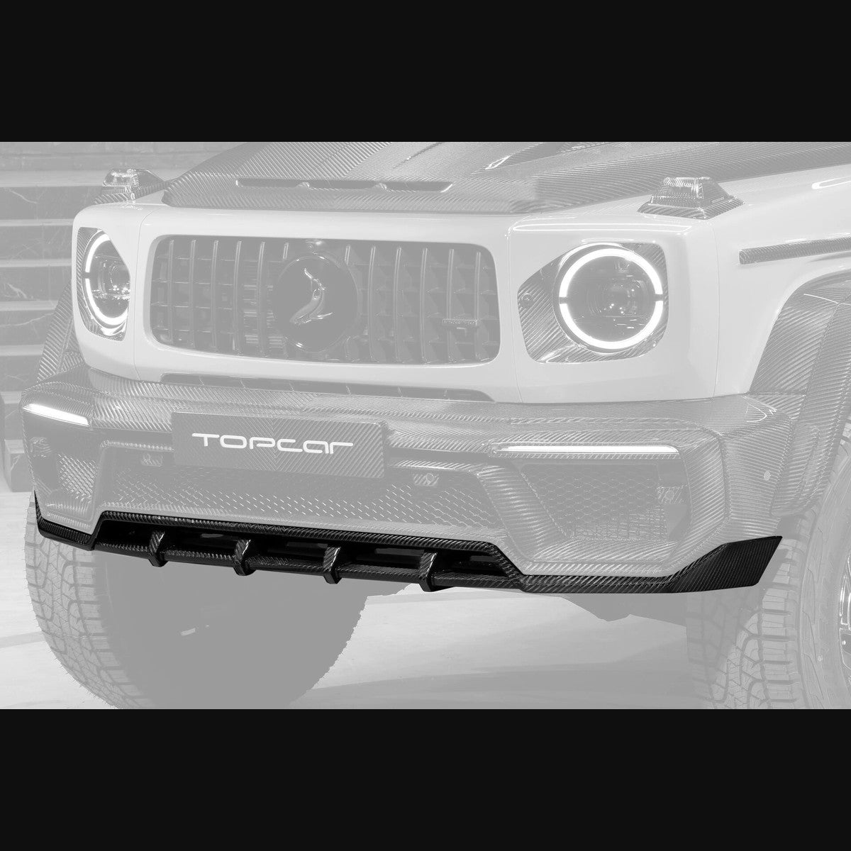 Mercedes-Benz G63 / W465 TopCar Dry Carbon Fiber Aero Kit – Front Lip / Rear Lip / Hood / Wing / Wheel Arches / Grille / Fender Trim