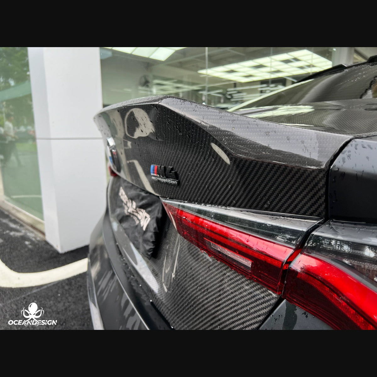BMW G80 M3 / G82 M4 CSL-Style Dry Carbon Fiber Trunk Lid with Duck Tail Spoiler