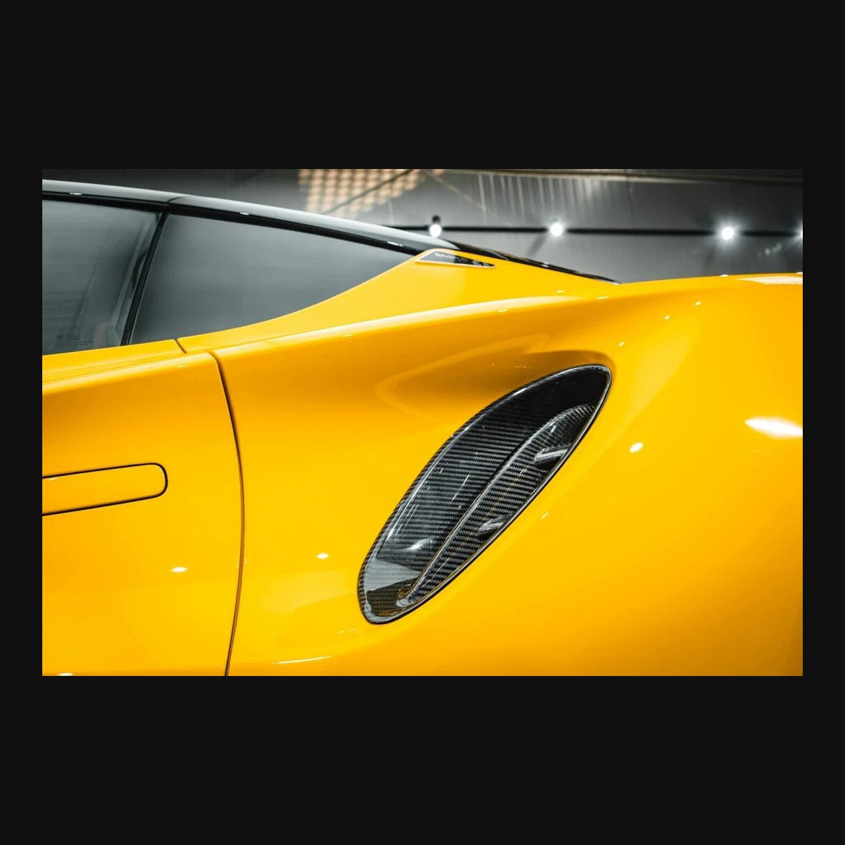 Lotus Emira Monotek Dry Carbon Fiber Aero Kit – Front Lip / Side Skirts / Rear Lip / Spoiler / Air Blades / Door Sills / Hood