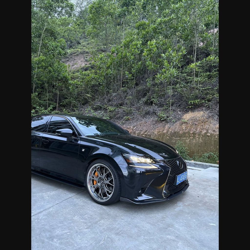Lexus GS (GS200/GS300/GS450) AIMGAIN Carbon Fiber Aero Kit – Front Lip / Side Skirts / Rear Lip / Roof Spoiler / Wing / Exhaust