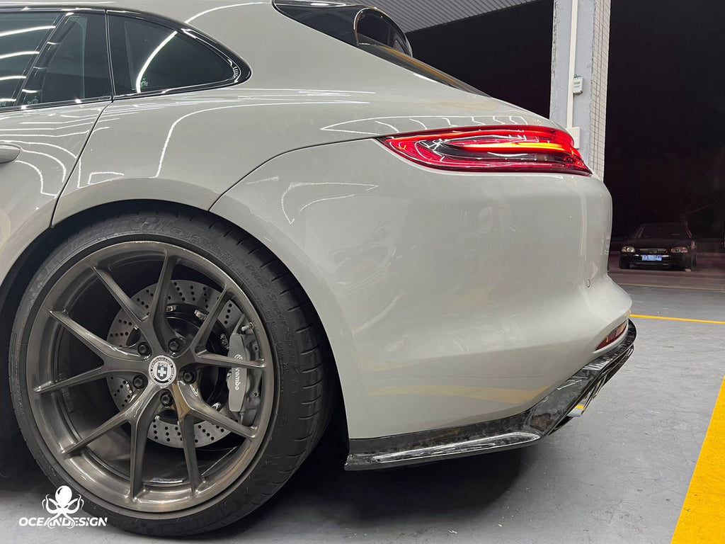 Porsche 971 Panamera OceanDesign OD-Style Dry Carbon Fiber Aero Kit – Front Lip / Side Skirts / Rear Lip / Rear Wing / Fender Trim