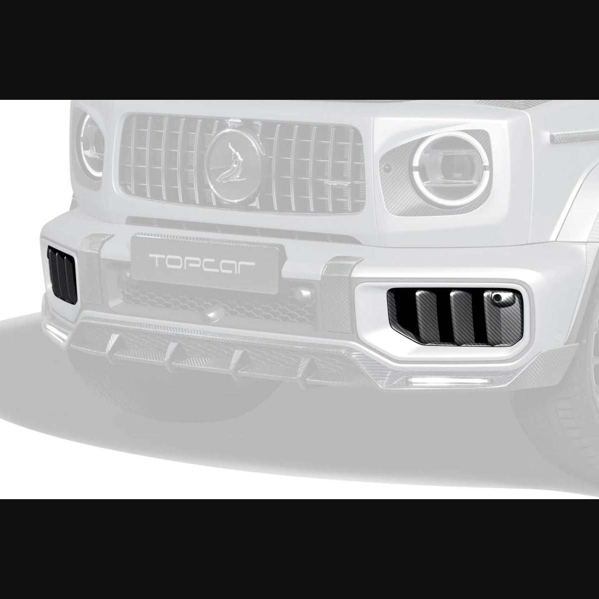 Mercedes-Benz G63 / W465 TopCar Dry Carbon Fiber Aero Kit – Front Lip / Rear Lip / Hood / Wing / Wheel Arches / Grille / Fender Trim