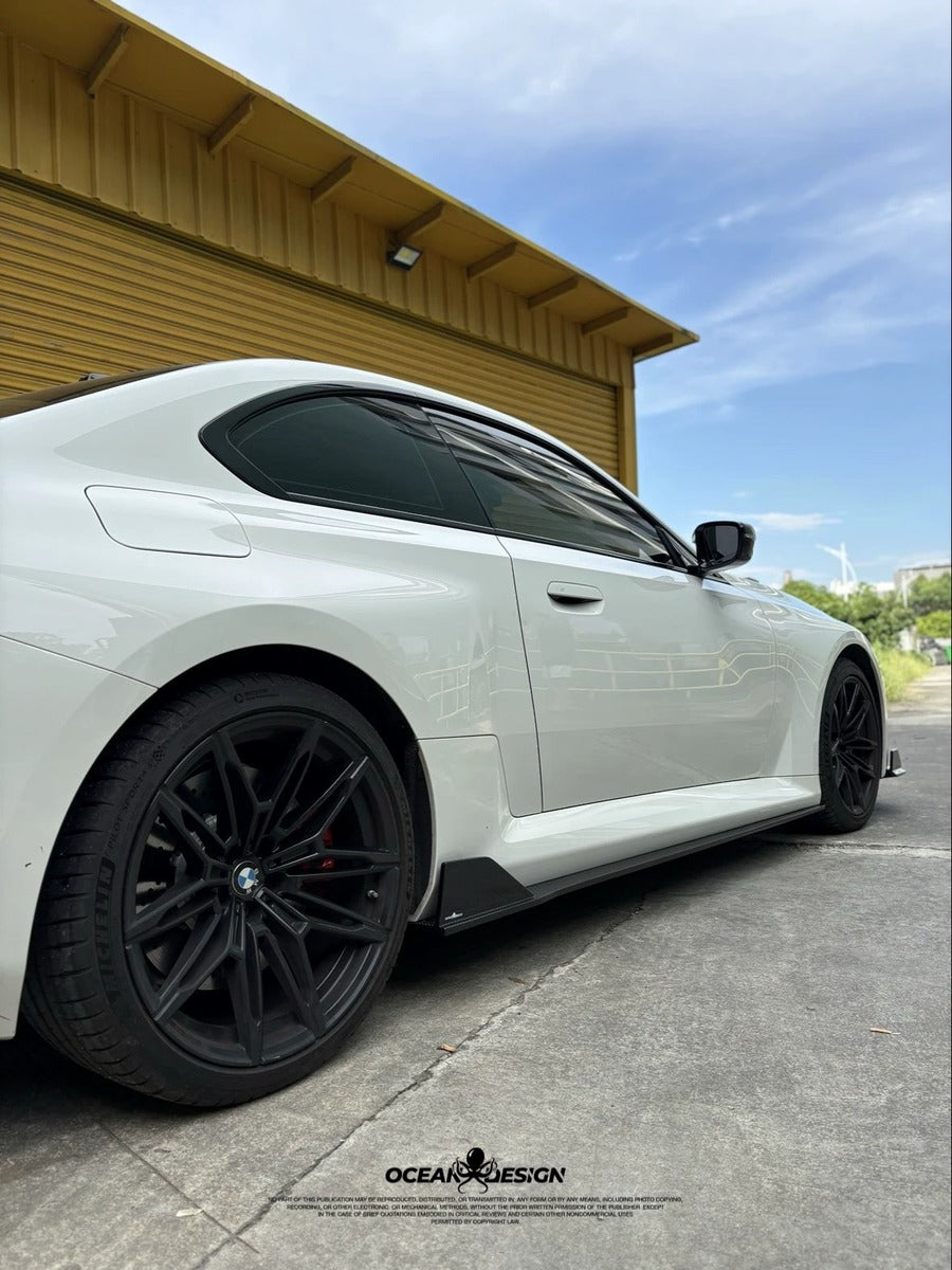 BMW G87 M2 OceanDesign OD-Style Dry Carbon Fiber Aero Kit – Front Lip / Side Skirts / Rear Lip / Rear Wing / Corner Pieces / Bumper Trim
