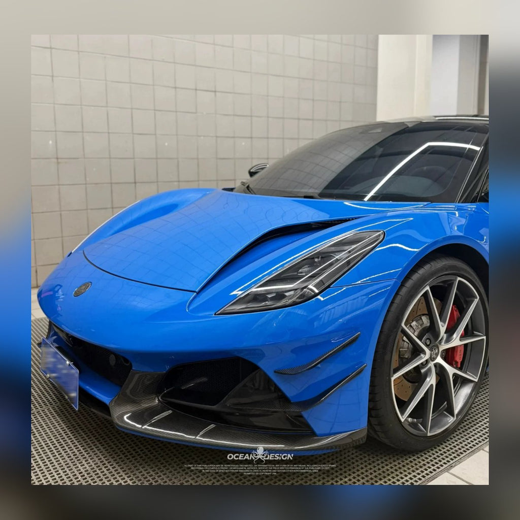 Lotus Emira / Eletre / Emeya Forged Carbon Fiber Marble-Texture Emblem