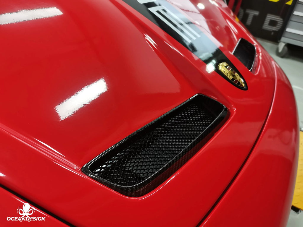 Porsche 911 992.1 GT3 Style Dry Carbon Fiber Aero Kit – Front Bumper, Rear Bumper, Side Skirts, Rear Wing, Hood, Roof, Exhaust