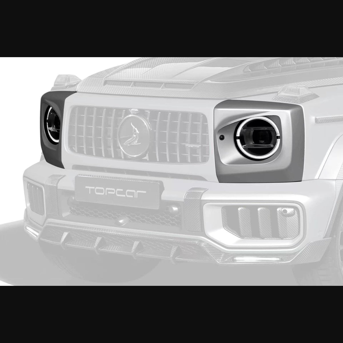 Mercedes-Benz G63 / W465 TopCar Dry Carbon Fiber Aero Kit – Front Lip / Rear Lip / Hood / Wing / Wheel Arches / Grille / Fender Trim