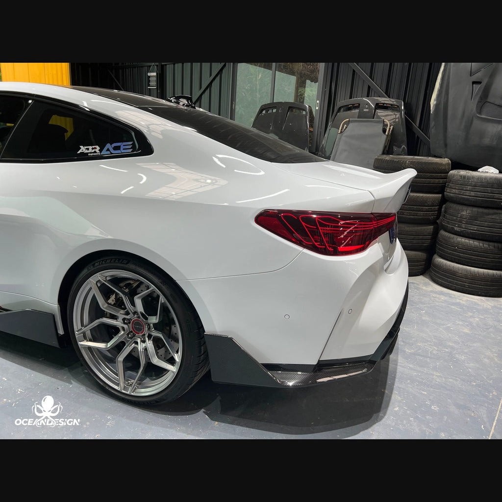BMW G80 M3 / G82 M4 CSL-Style Dry Carbon Fiber Trunk Lid with Duck Tail Spoiler