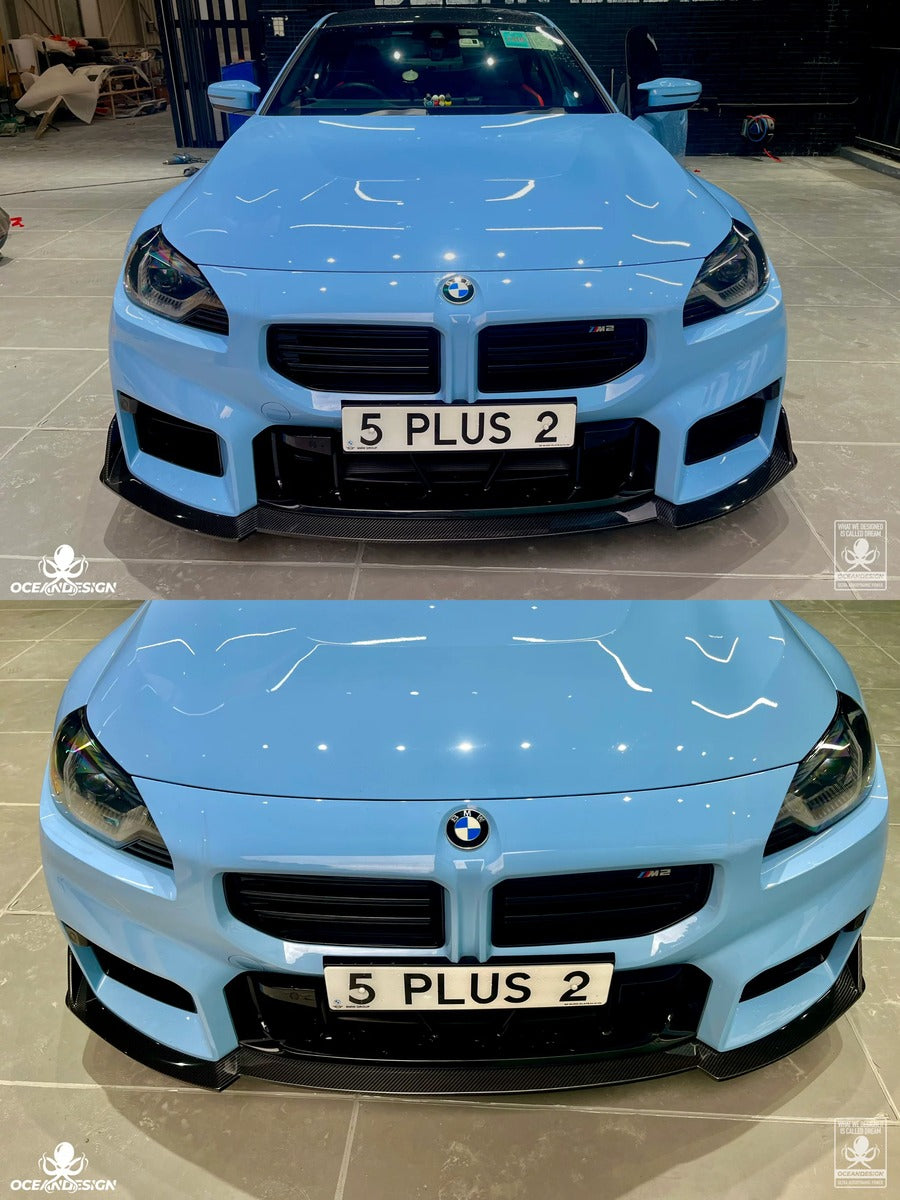 BMW G87 M2 OceanDesign OD-Style Dry Carbon Fiber Aero Kit – Front Lip / Side Skirts / Rear Lip / Rear Wing / Corner Pieces / Bumper Trim