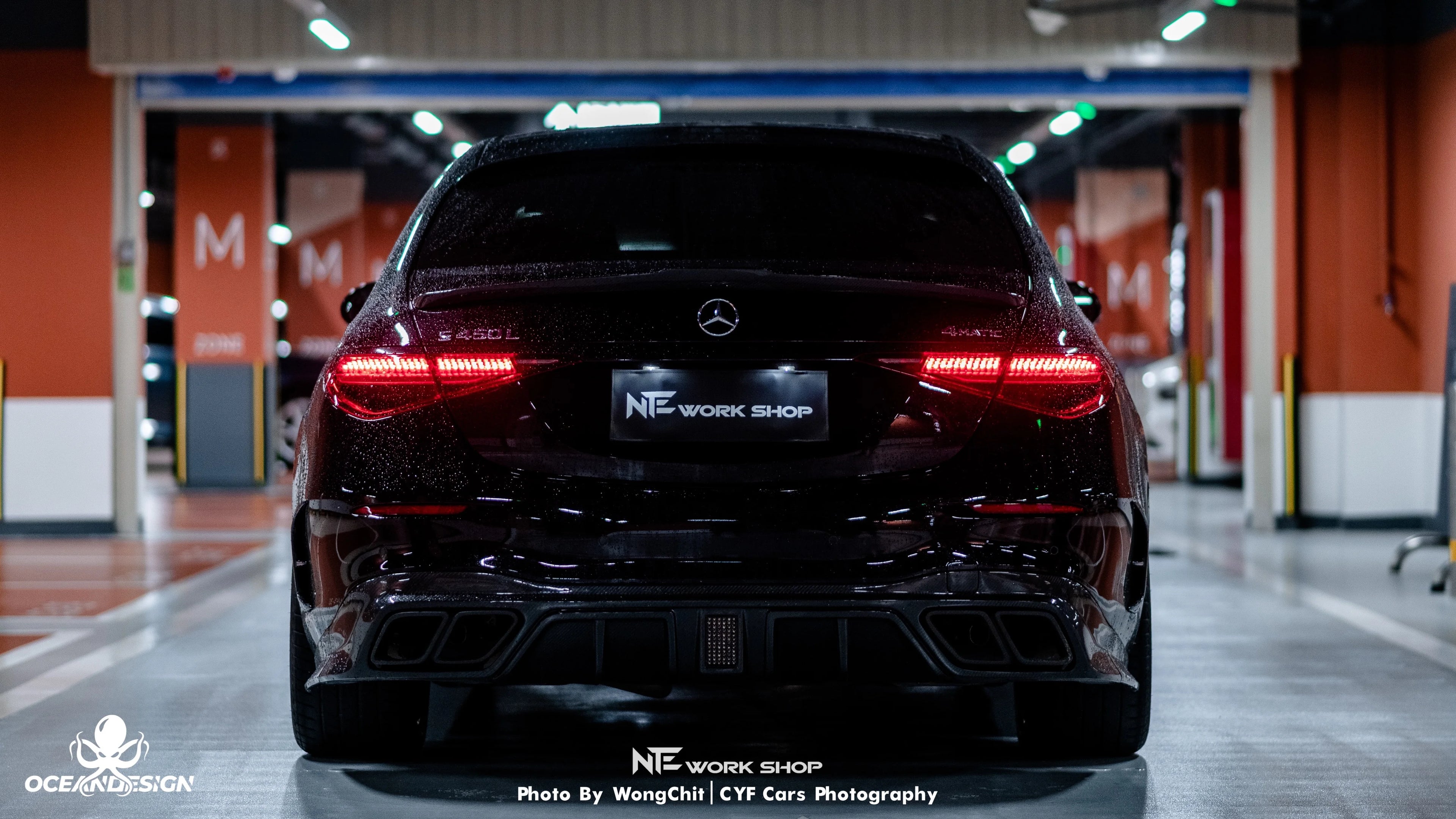 Mercedes-Benz S-Class S450 W223 MSY Style Dry Carbon Fiber Aero Kit – Front Lip, Side Skirts, Rear Lip, Rear Wing, Roof Spoiler, Mirror Covers, Air Vents, Fender Trim