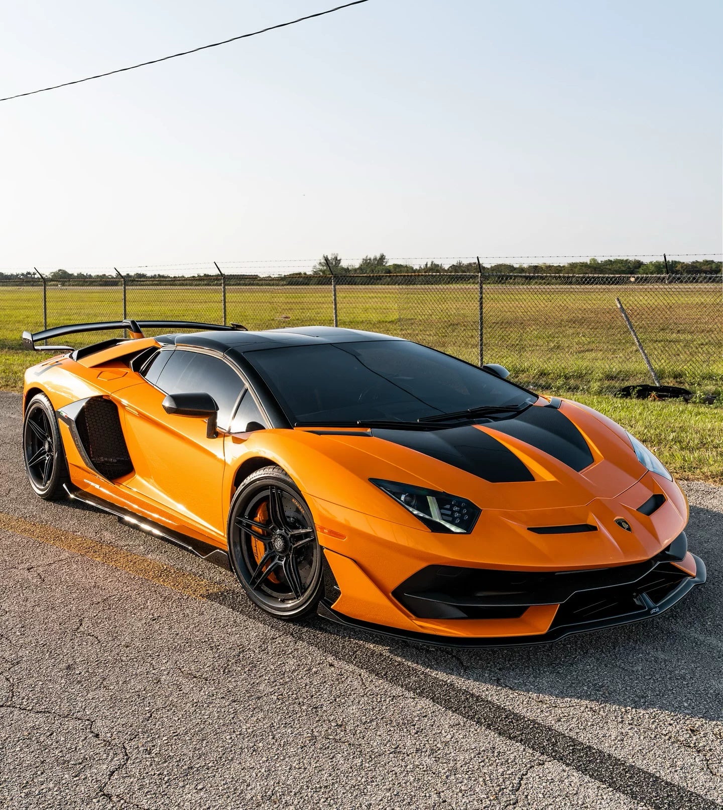 Lamborghini Aventador SVJ 1016-Style Dry Carbon Fiber Hood (LP700 / LP720 / LP740 / LP750)
