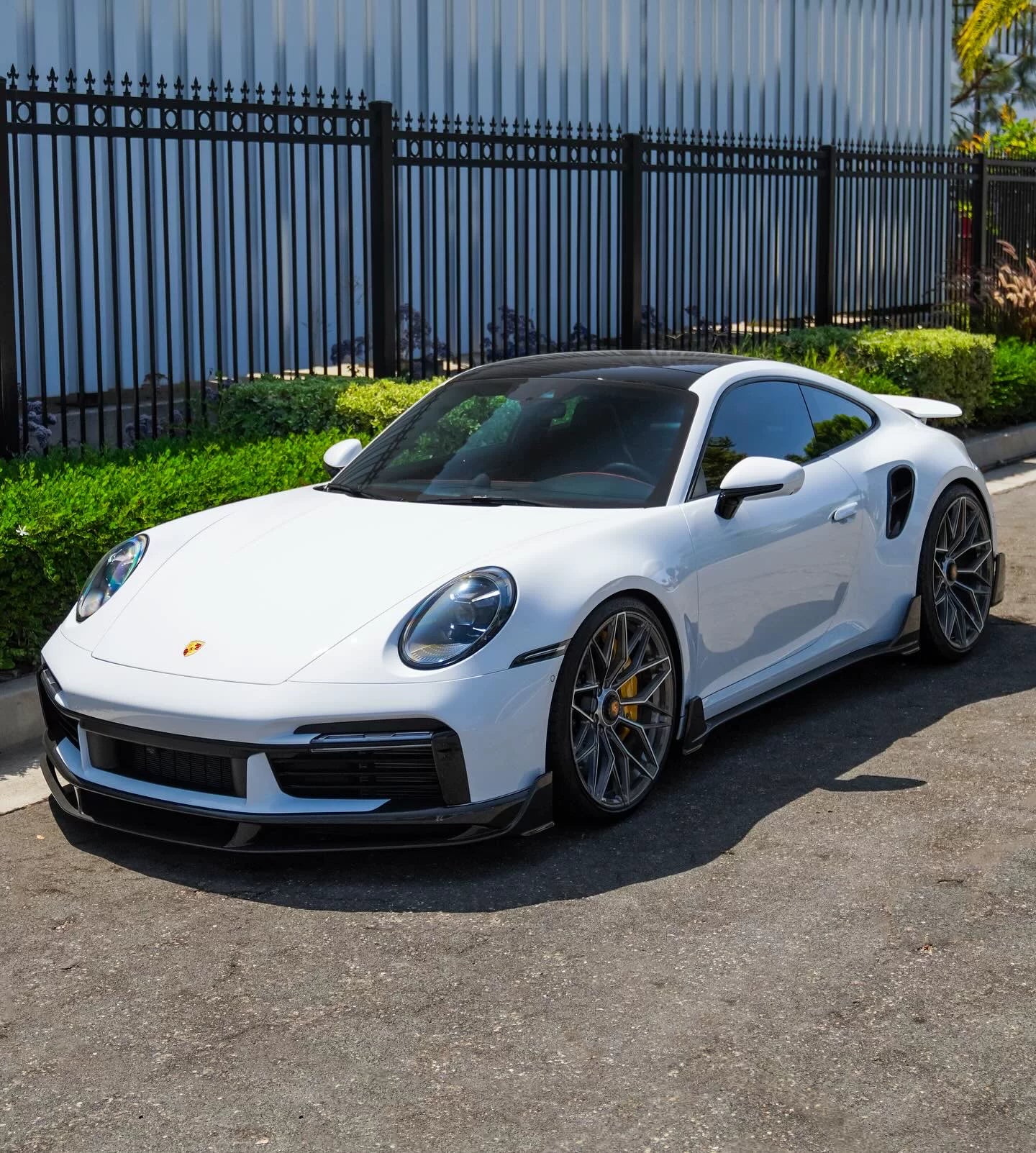 Porsche 911 992.1 Turbo S 9D-Style Dry Carbon Fiber Aero Kit – Front Lip, Hood, Side Skirts, Rear Lip, Wing