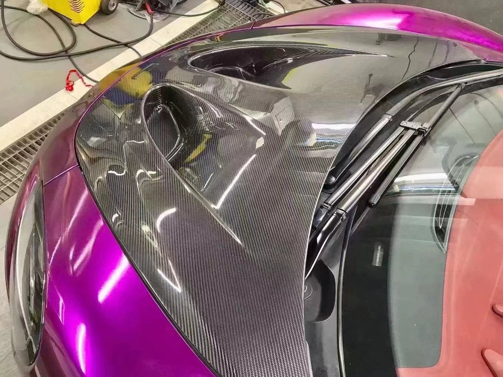 McLaren 540C 570S 600LT OEM-Style Dry Carbon Fiber Parts – Hood, Rear Wing, Mirrors & More