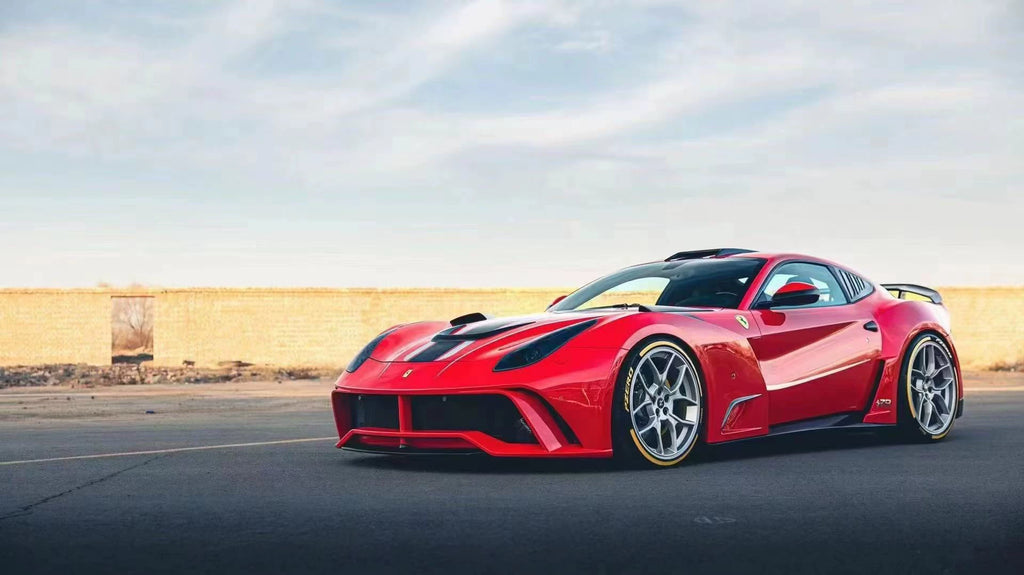 Ferrari F12 N-Largo-Style Semi-Carbon Fiber Widebody Kit