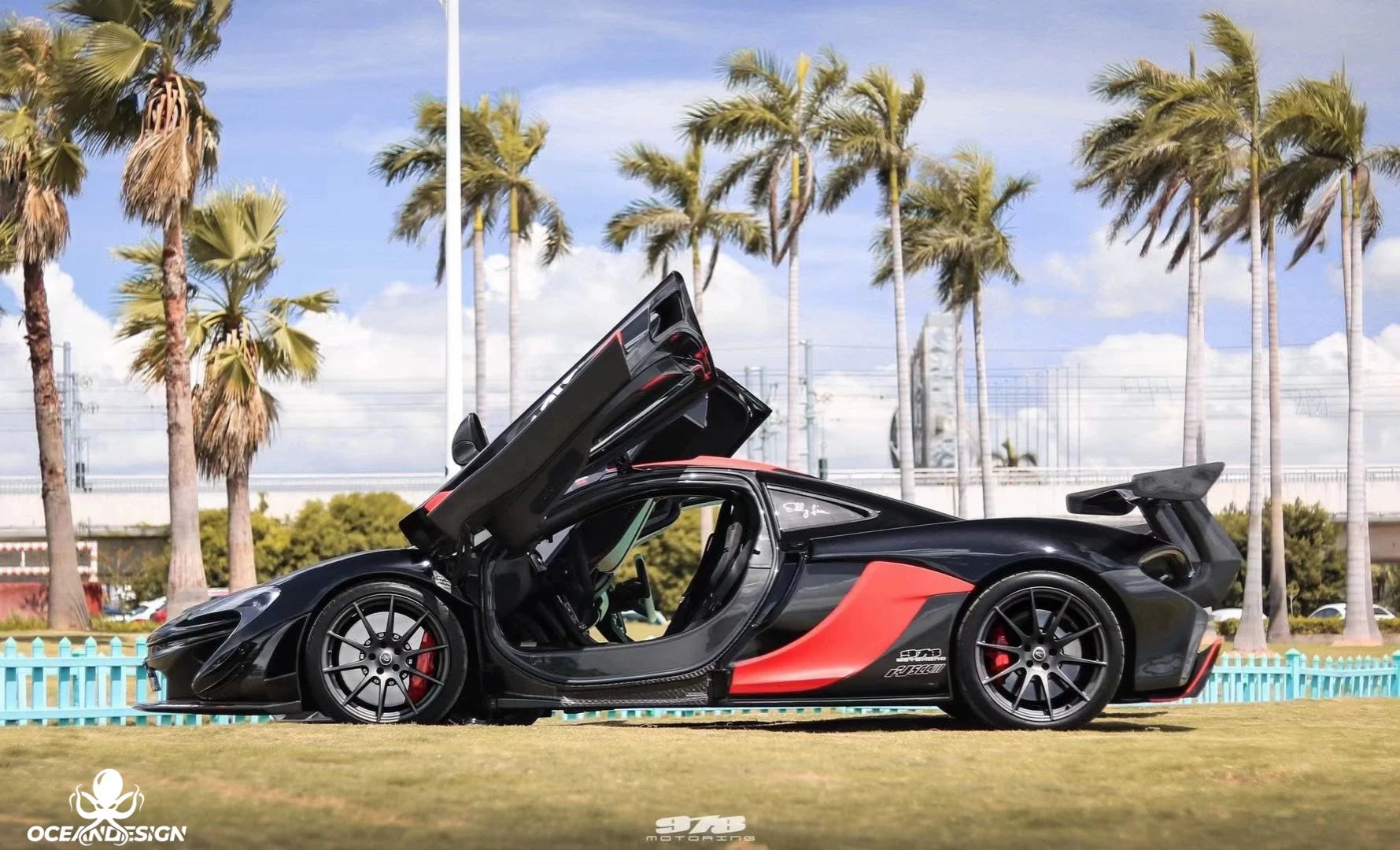 McLaren P1 GTR-Style Dry Carbon Fiber Body Kit – Complete Aero