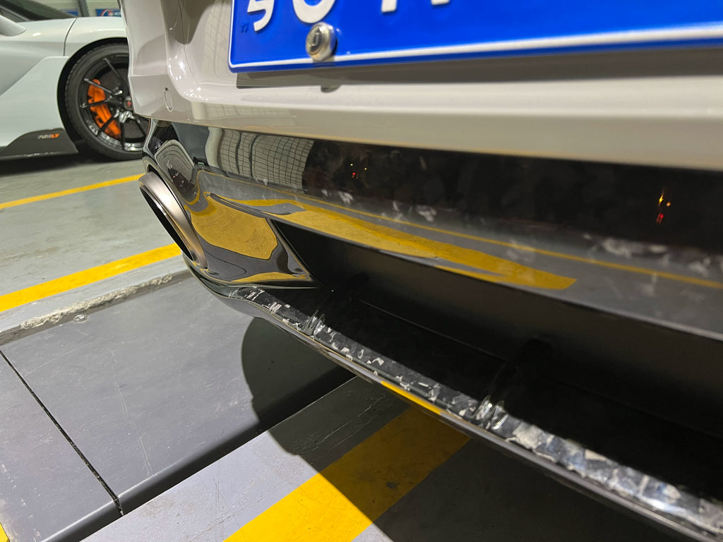 Porsche 911 992.1 Sport Design-Style Dry Carbon Fiber Rear Lip & Wing