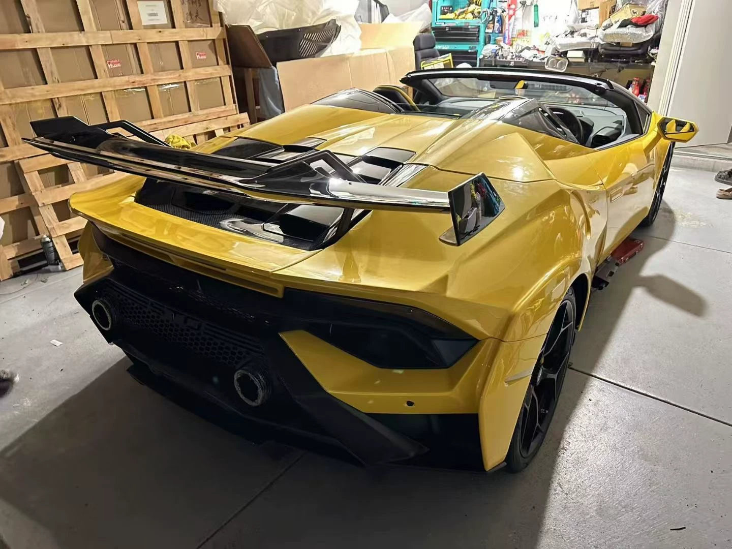 Lamborghini Huracan LP580 LP610 EVO STO-Style Dry Carbon Fiber Widebody Kit