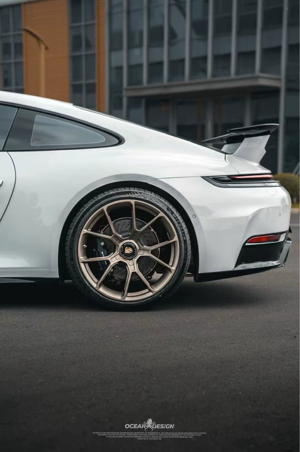 Porsche 911 992.2 OEM-Style Dry Carbon Fiber Aero Kit – Front Lip, Grille, Air Vents, Rear Lip