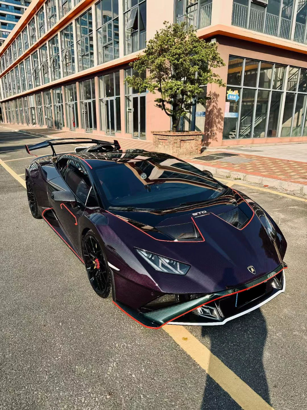 Lamborghini Huracan LP580 LP610 EVO STO-Style Dry Carbon Fiber Widebody Kit