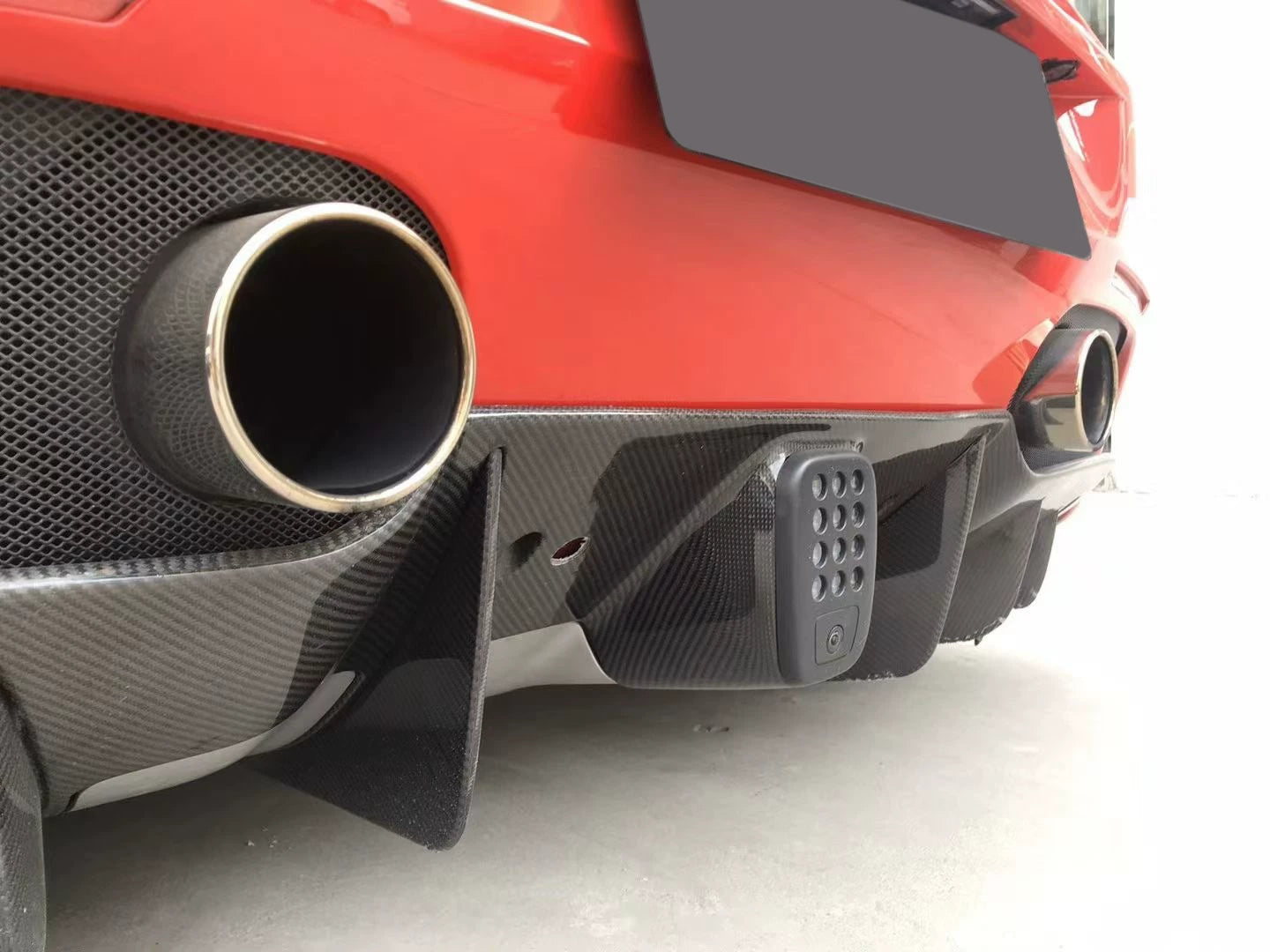 Ferrari 488 GTB Spider N-Style Dry Carbon Fiber Aero Kit – Front Lip, Side Skirts, Rear Lip, Wing & More