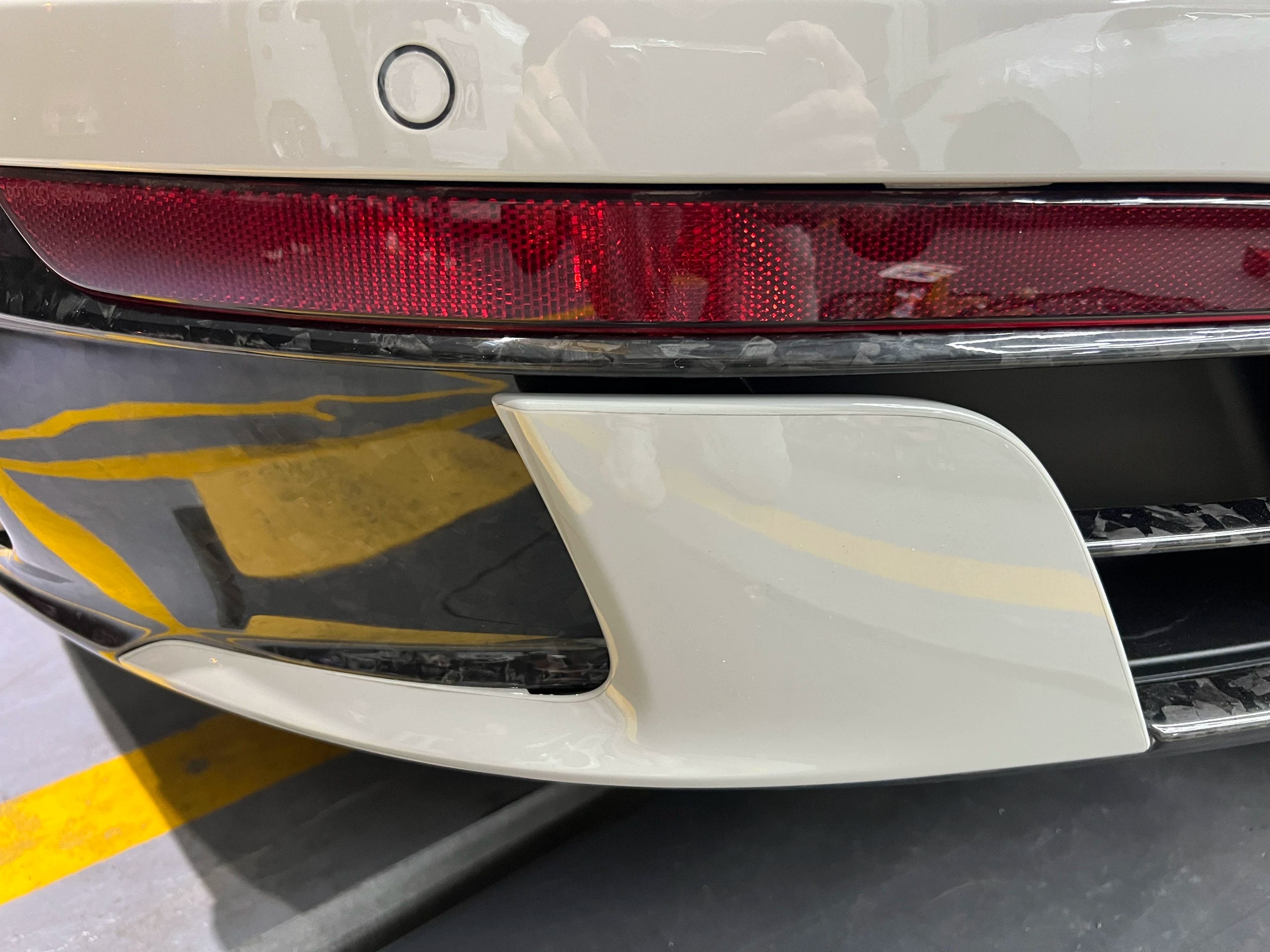 Porsche 911 992.1 Sport Design-Style Dry Carbon Fiber Rear Lip & Wing