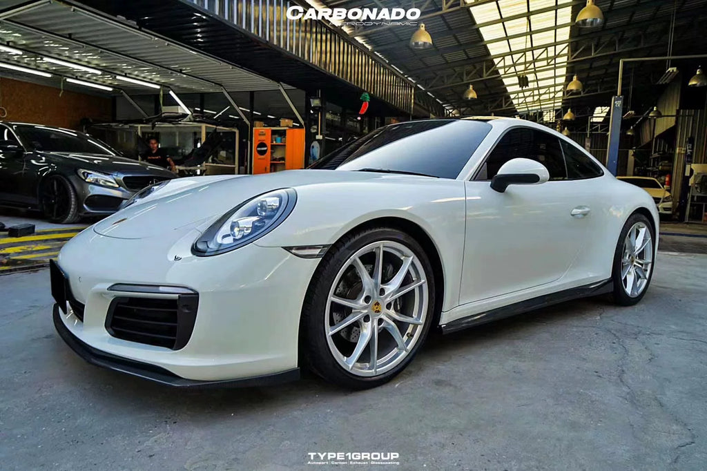 Porsche 911 991.2 Ocean Design-Style Carbon Fiber Aero Kit – Front Lip, Side Skirts, Rear Lip, Wing