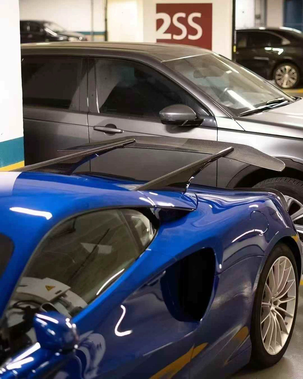 McLaren Artura N-Style Dry Carbon Fiber Aero Kit – Front Lip, Side Skirts, Rear Lip, Rear Wing, Door Sills, Mirror Covers