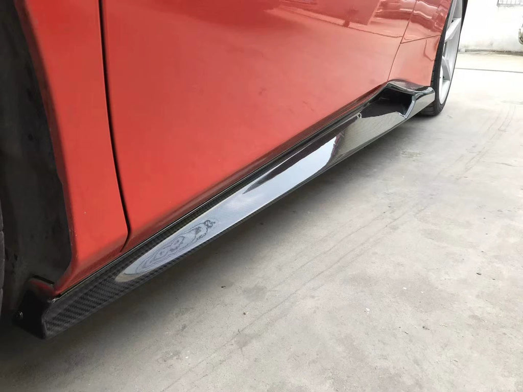 Ferrari 488 GTB Spider N-Style Dry Carbon Fiber Aero Kit – Front Lip, Side Skirts, Rear Lip, Wing & More