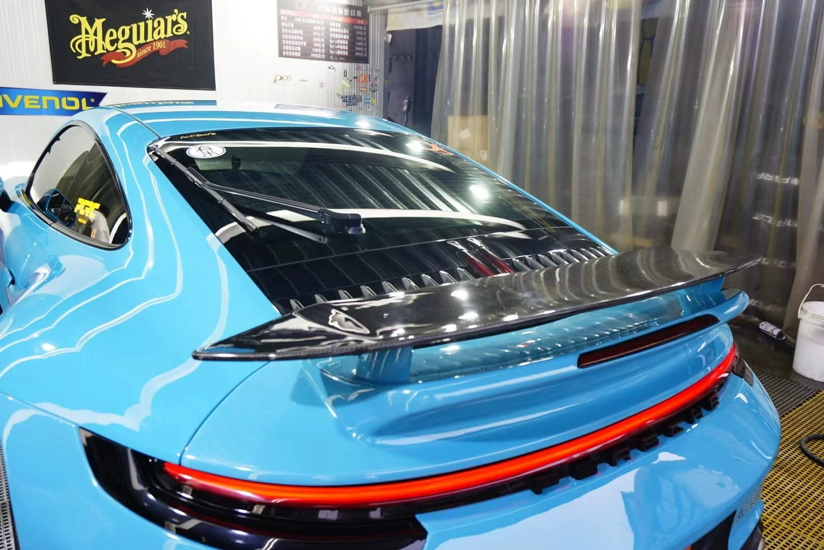 Porsche 911 992.1 Carrera to Turbo S-Style Carbon Fiber Aero Kit – Front Lip, Side Skirts, Rear Lip, Wing