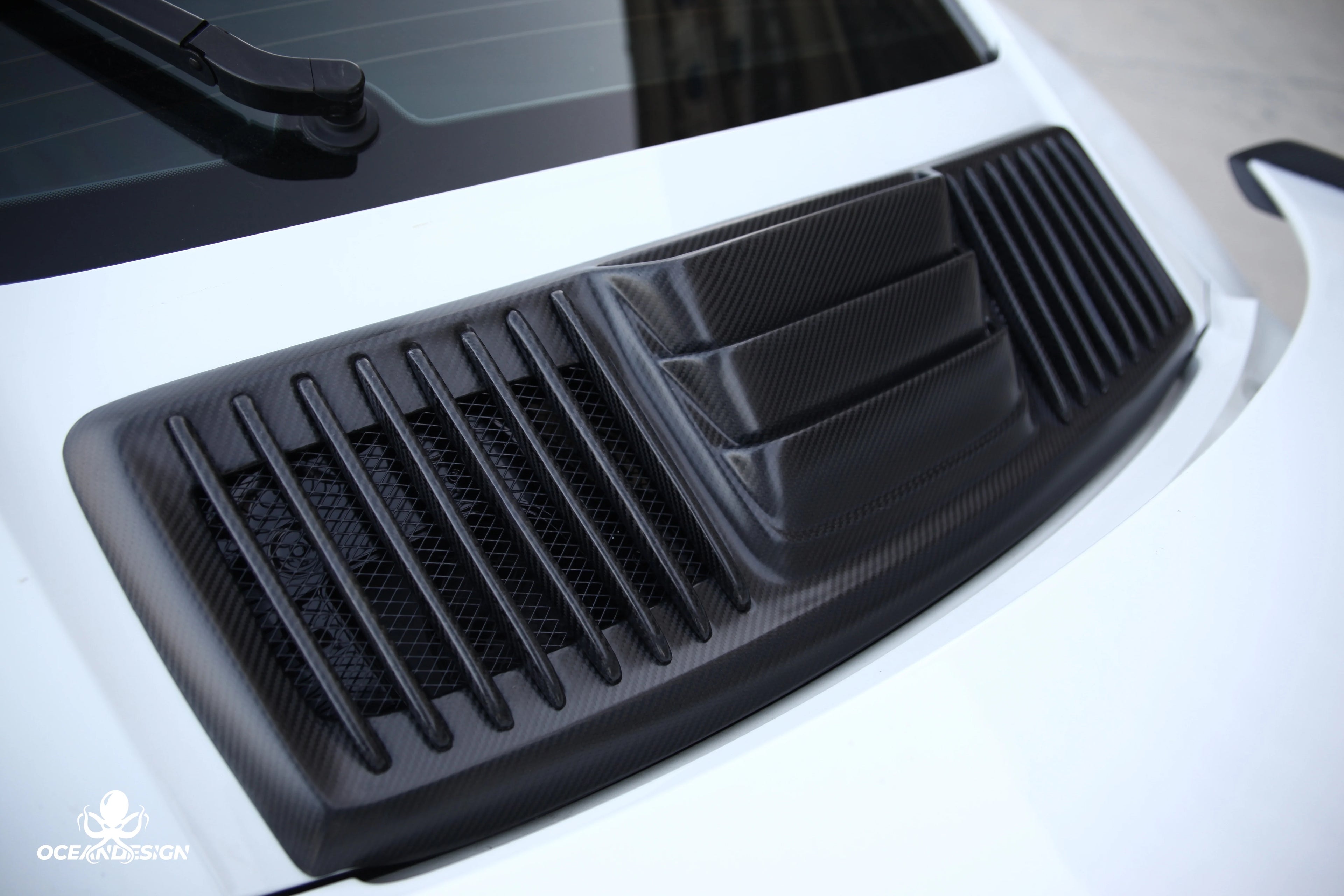 Porsche 911 991 Turbo S Topcar-Style Carbon Fiber Aero Kit – Front & Rear Bumpers, Lip, Wing, Hood
