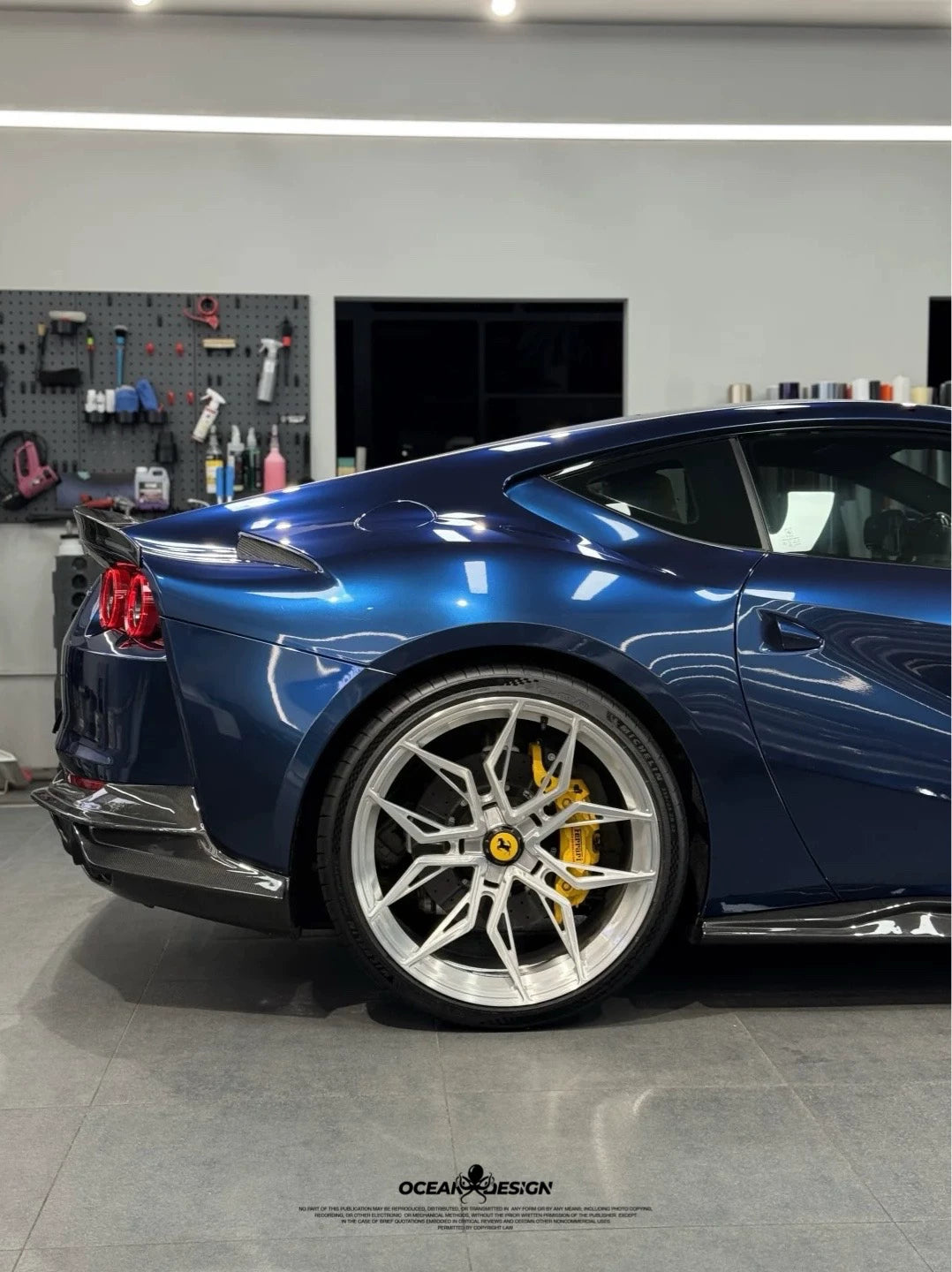 Ferrari 812 Superfast GTS N-Style Dry Carbon Fiber Aero Kit – Front Lip, Side Skirts, Rear Wing & More