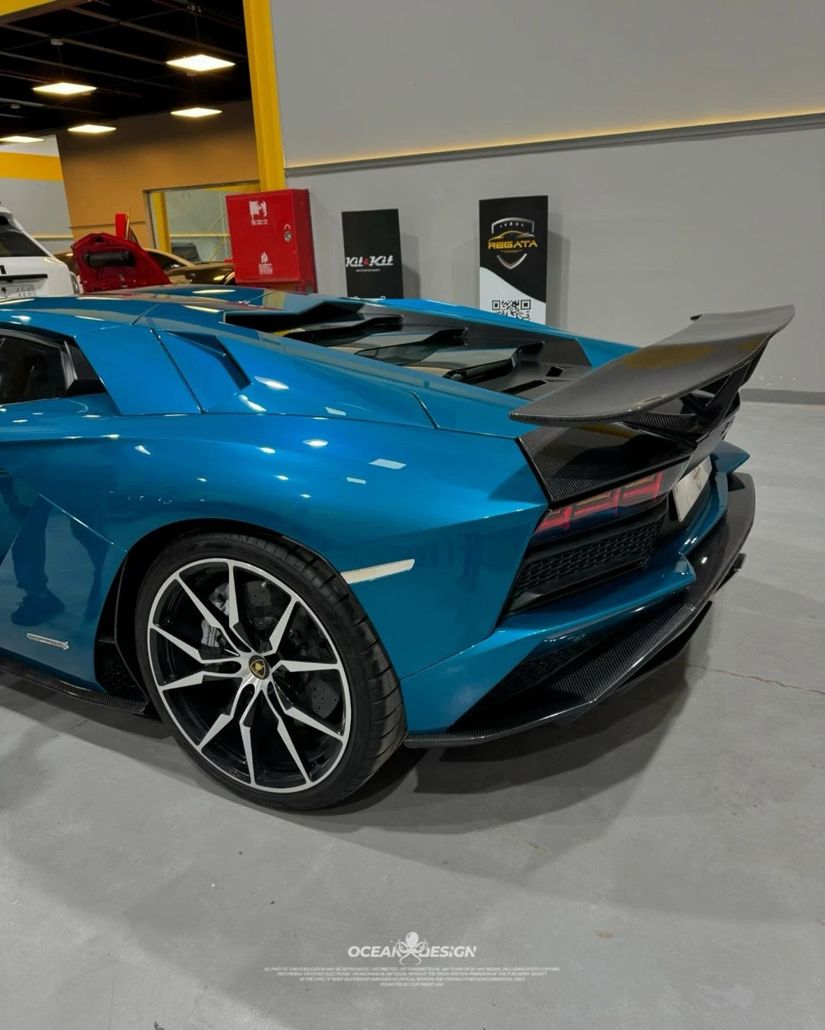 Lamborghini Aventador LP740 (S) OEM-Style Dry Carbon Fiber Aero Kit – Front Lip, Side Skirts, Rear Wing & More