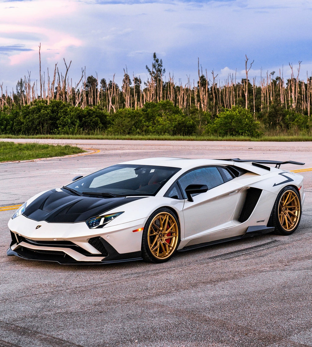 Lamborghini Aventador SVJ 1016-Style Dry Carbon Fiber Hood (LP700 / LP720 / LP740 / LP750)