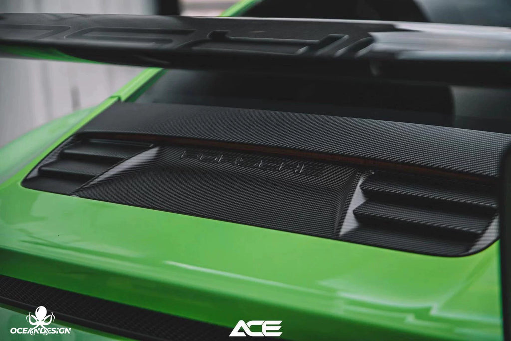 Porsche 991 GT3 RS OEM-Style Dry Carbon Fiber Aero Kit – Front Lip, Side Skirts, Hood, Wing, Mirrors & More