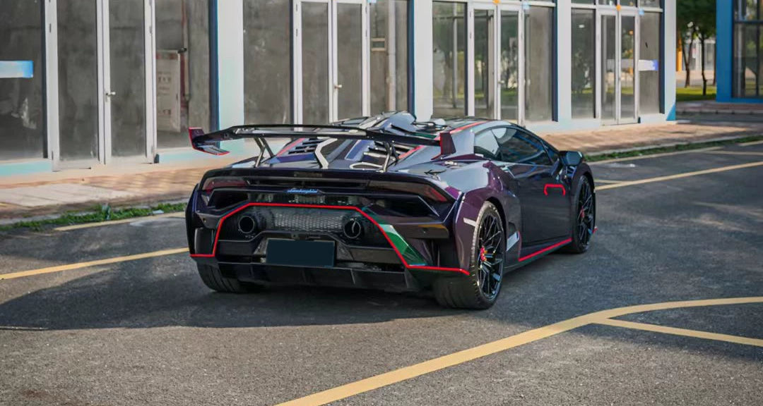 Lamborghini Huracan LP580 LP610 EVO STO-Style Dry Carbon Fiber Widebody Kit