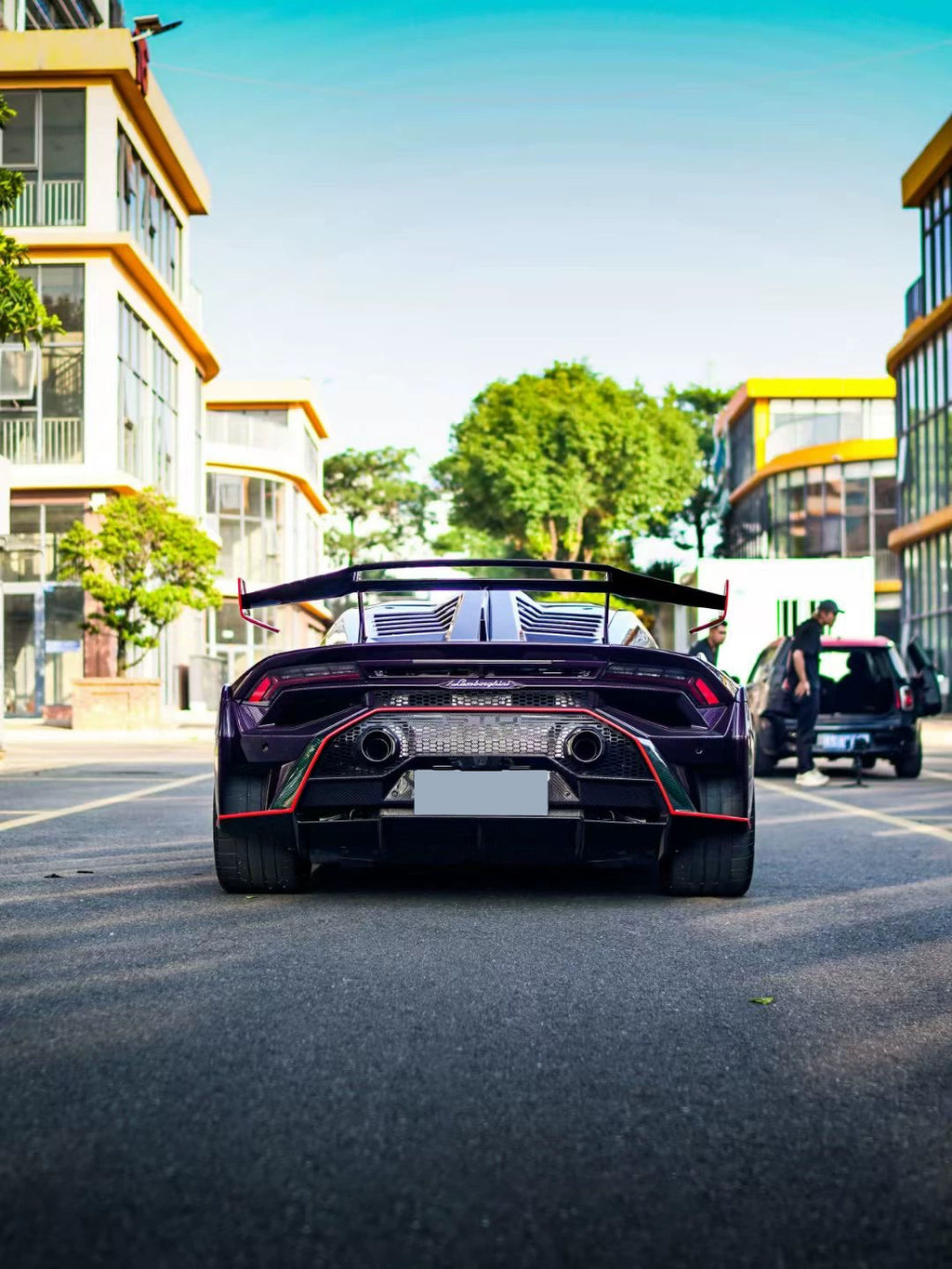 Lamborghini Huracan LP580 LP610 EVO STO-Style Dry Carbon Fiber Widebody Kit