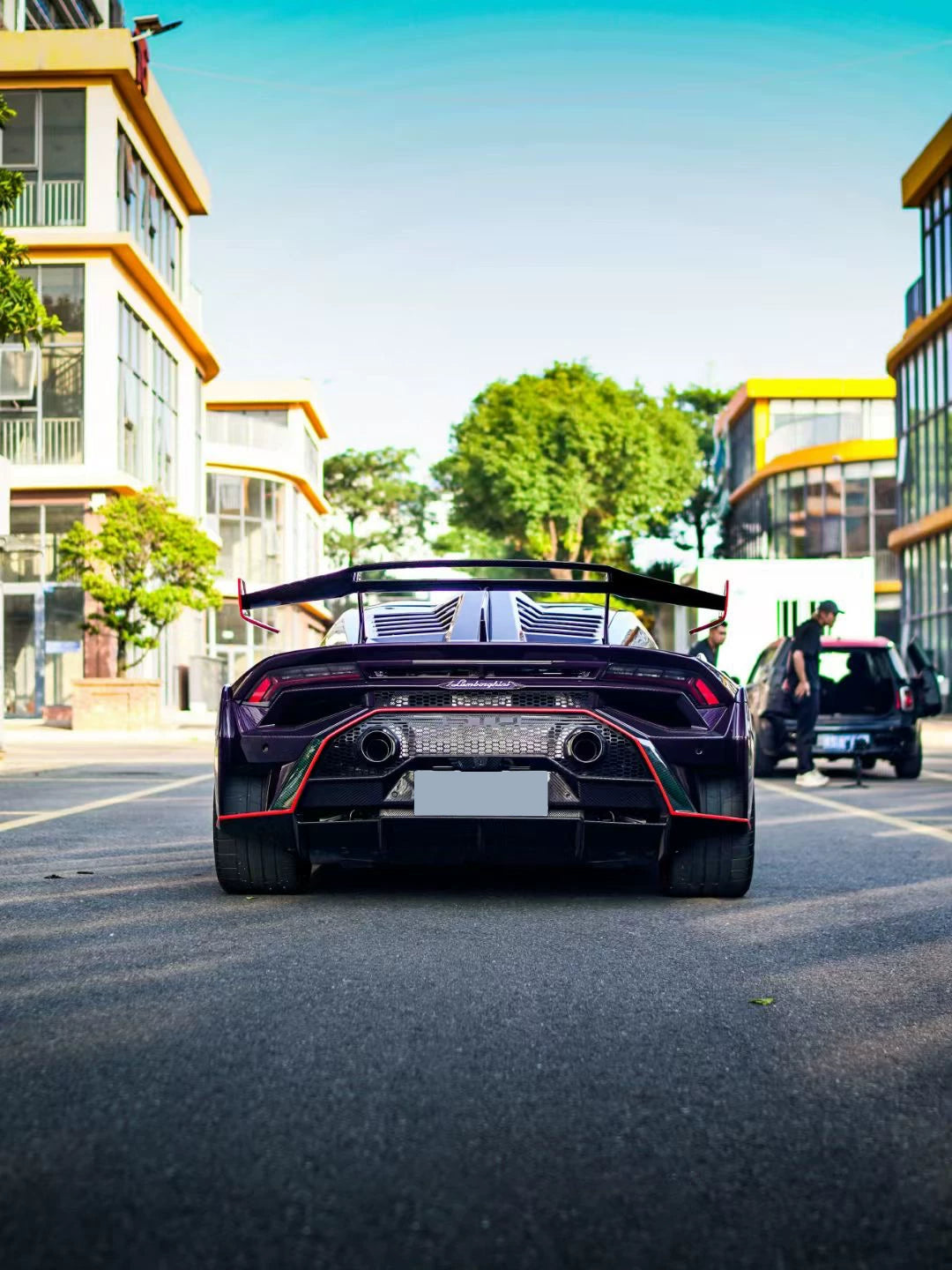 Lamborghini Huracan LP580 LP610 EVO STO-Style Dry Carbon Fiber Widebody Kit