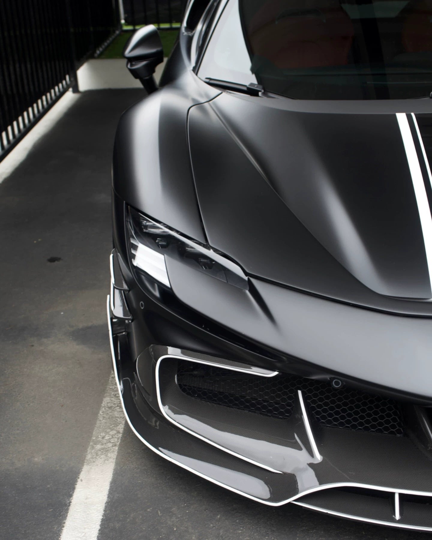 Ferrari SF90 MSY-Style Dry Carbon Fiber Aero Kit – Front Lip, Fenders, Side Skirts, Rear Lip, Wing & More
