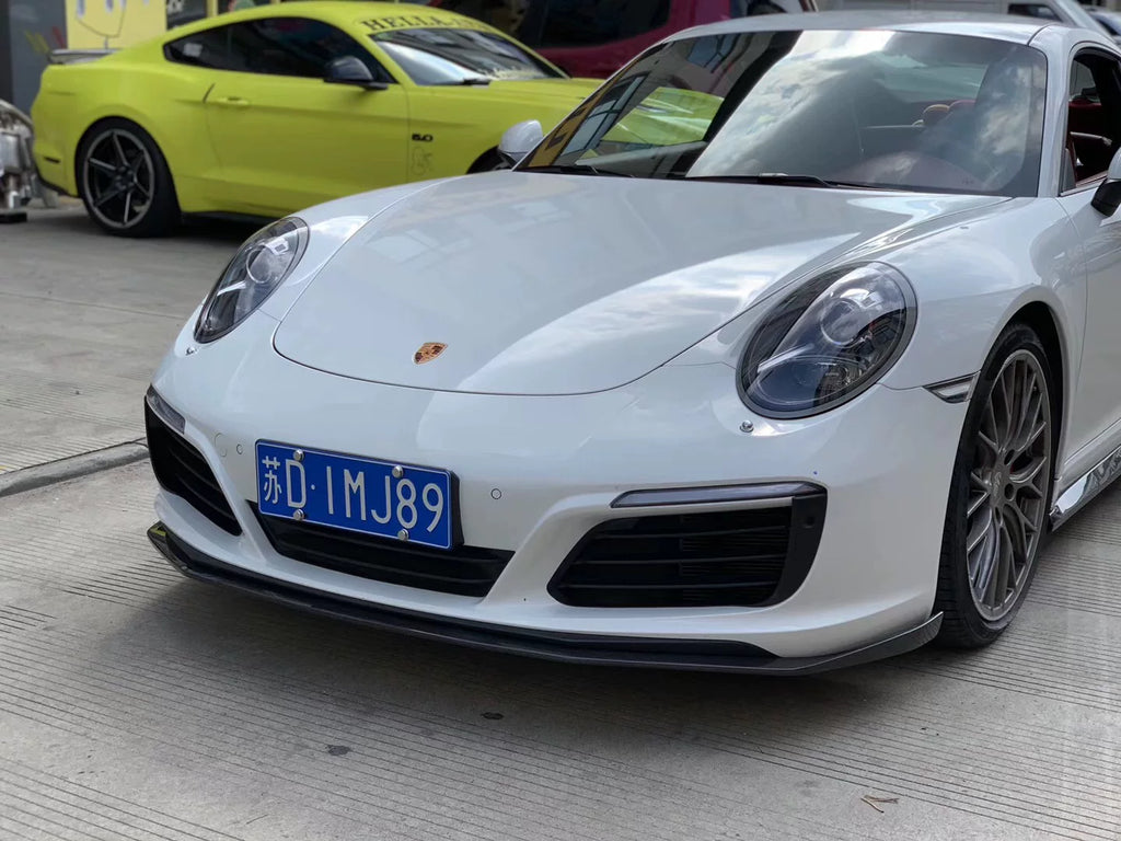 Porsche 911 991.2 Ocean Design-Style Carbon Fiber Aero Kit – Front Lip, Side Skirts, Rear Lip, Wing