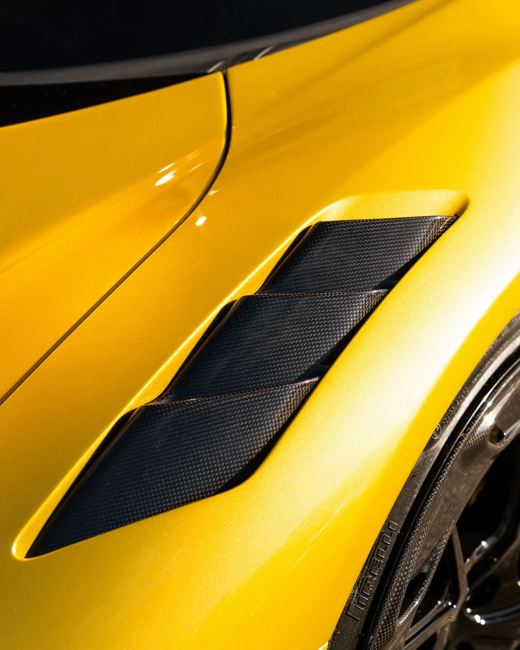 Ferrari SF90 MSY-Style Dry Carbon Fiber Aero Kit – Front Lip, Fenders, Side Skirts, Rear Lip, Wing & More