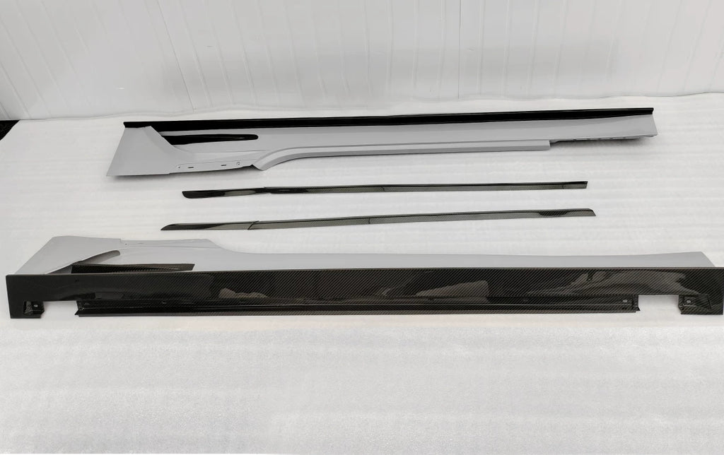 Bentley Continental GT MSY Style Dry Carbon Fiber Wide Body Kit – Front Lip, Fender Flares, Side Skirts, Rear Bumper, Hood, GT Wing, Mirror Covers & Trim