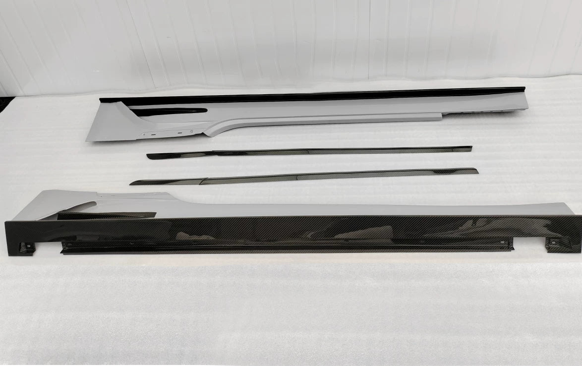 Bentley Continental GT MSY Style Dry Carbon Fiber Wide Body Kit – Front Lip, Fender Flares, Side Skirts, Rear Bumper, Hood, GT Wing, Mirror Covers & Trim