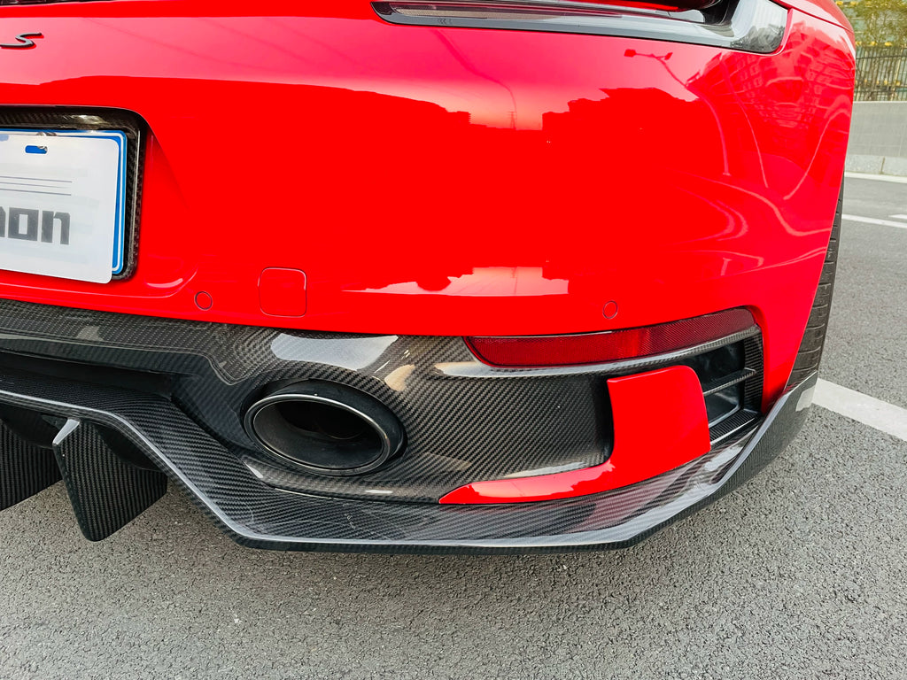 Porsche 911 992.1 MIW-Style Dry Carbon Fiber Aero Kit – Front Lip, Side Skirts, Rear Lip, Canards, Wing
