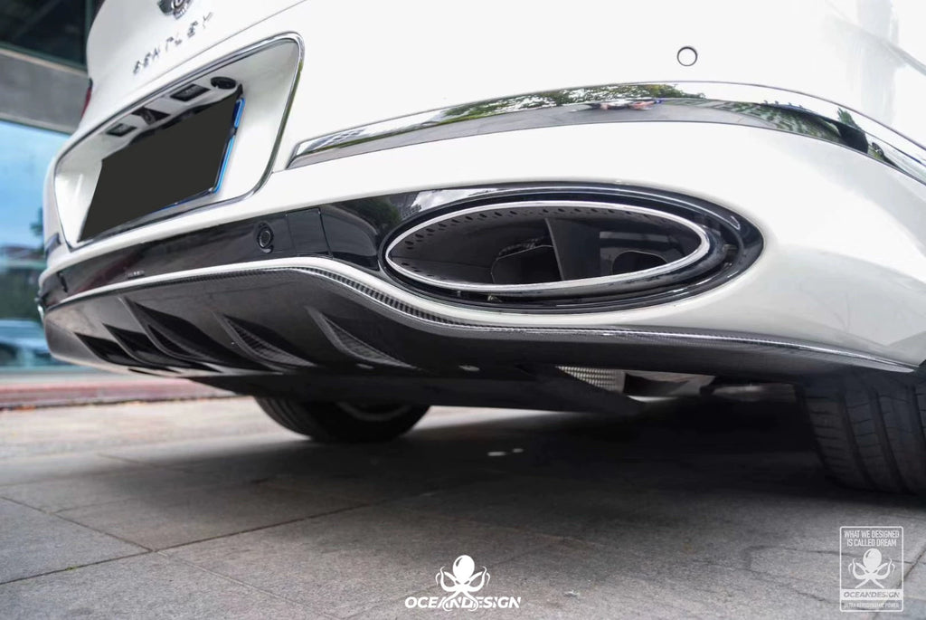 Bentley Continental GT OD E-Style Dry Carbon Fiber Aero Kit – Front Lip, Side Skirts, Rear Lip, Rear Wing