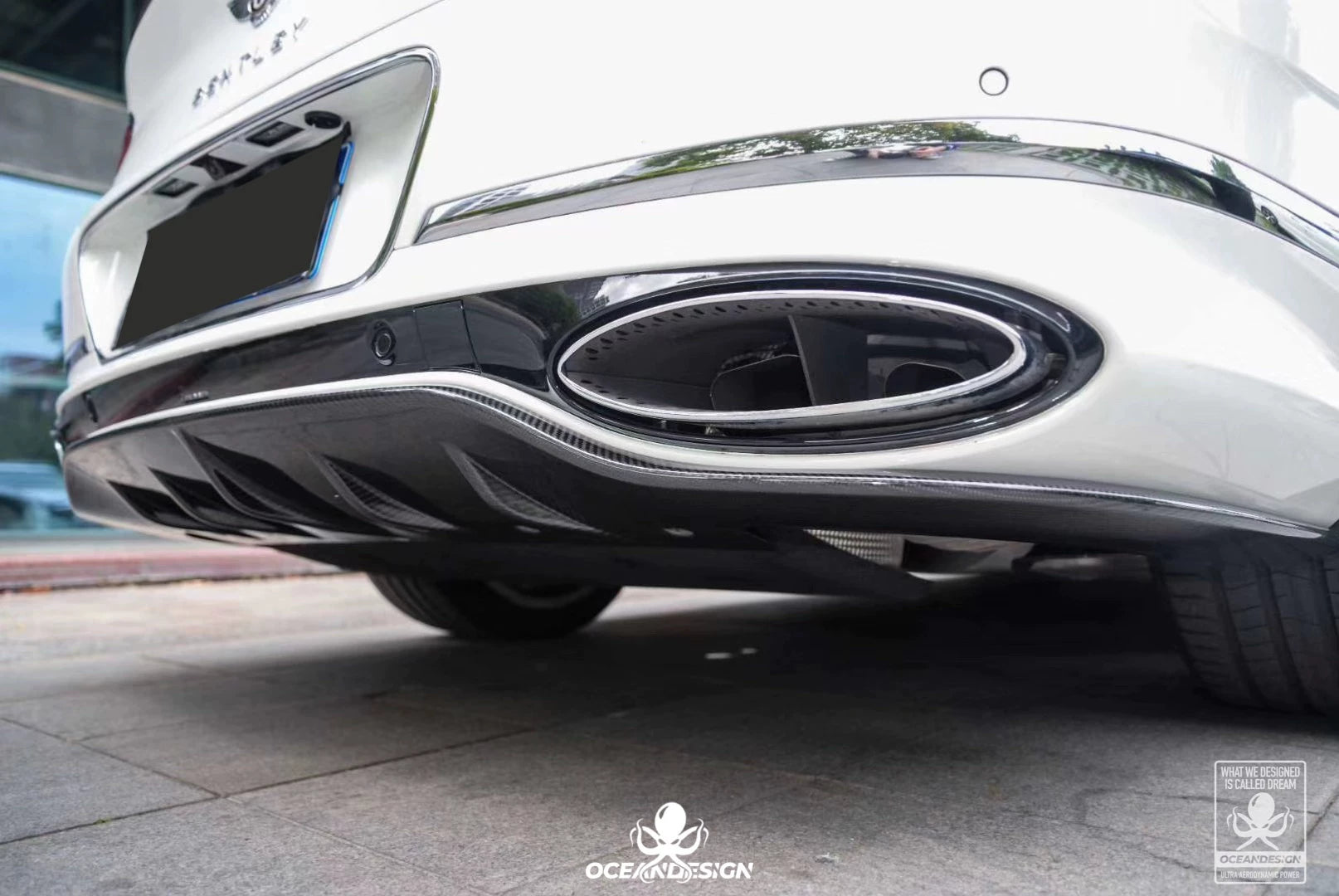 Bentley Continental GT OD E-Style Dry Carbon Fiber Aero Kit – Front Lip, Side Skirts, Rear Lip, Rear Wing