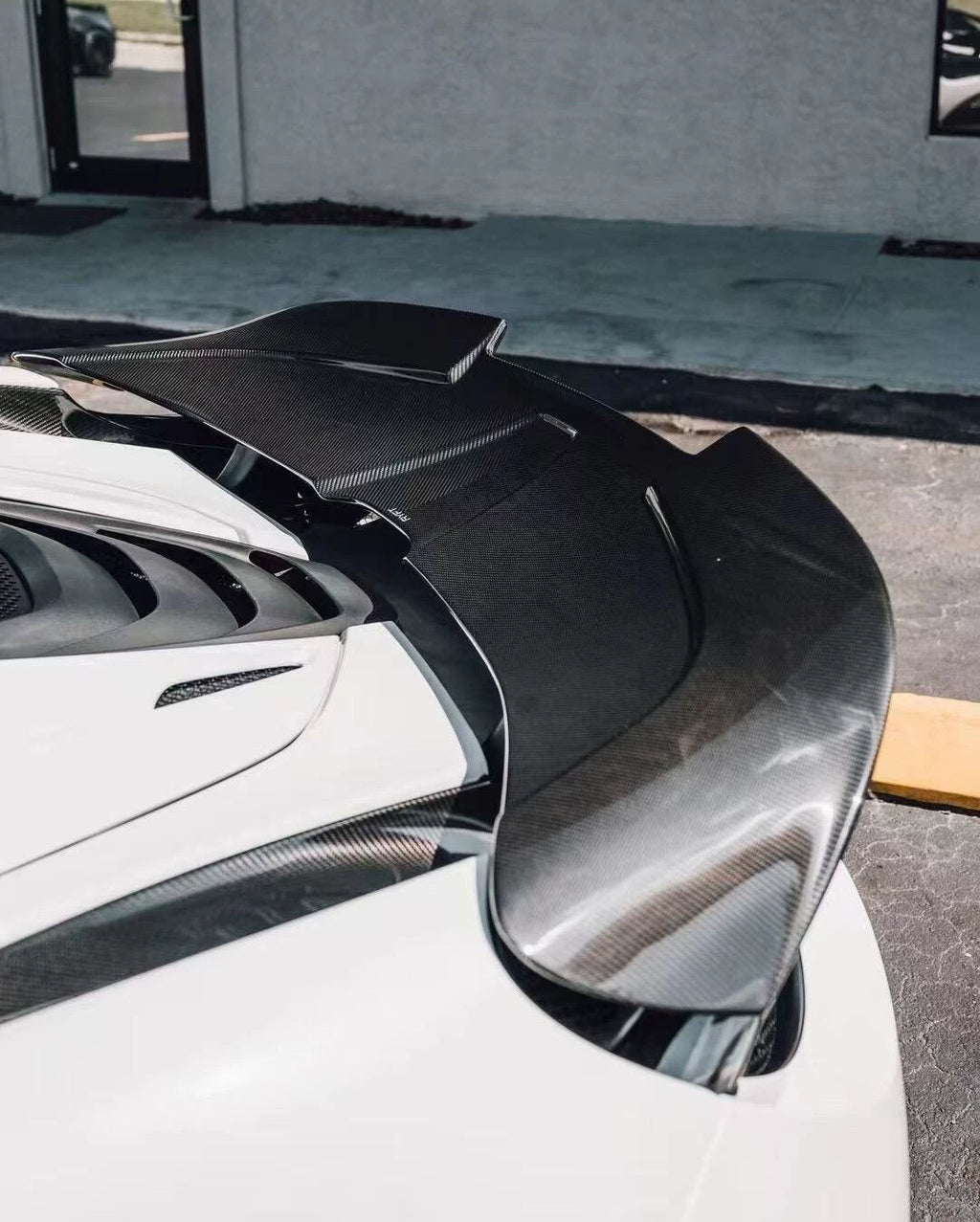 McLaren 720S RYFT-Style Dry Carbon Fiber Aero Kit – Front Lip, Side Skirts, Rear Lip, Wing, Hood