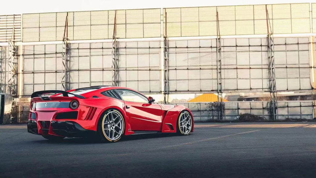 Ferrari F12 N-Largo-Style Semi-Carbon Fiber Widebody Kit