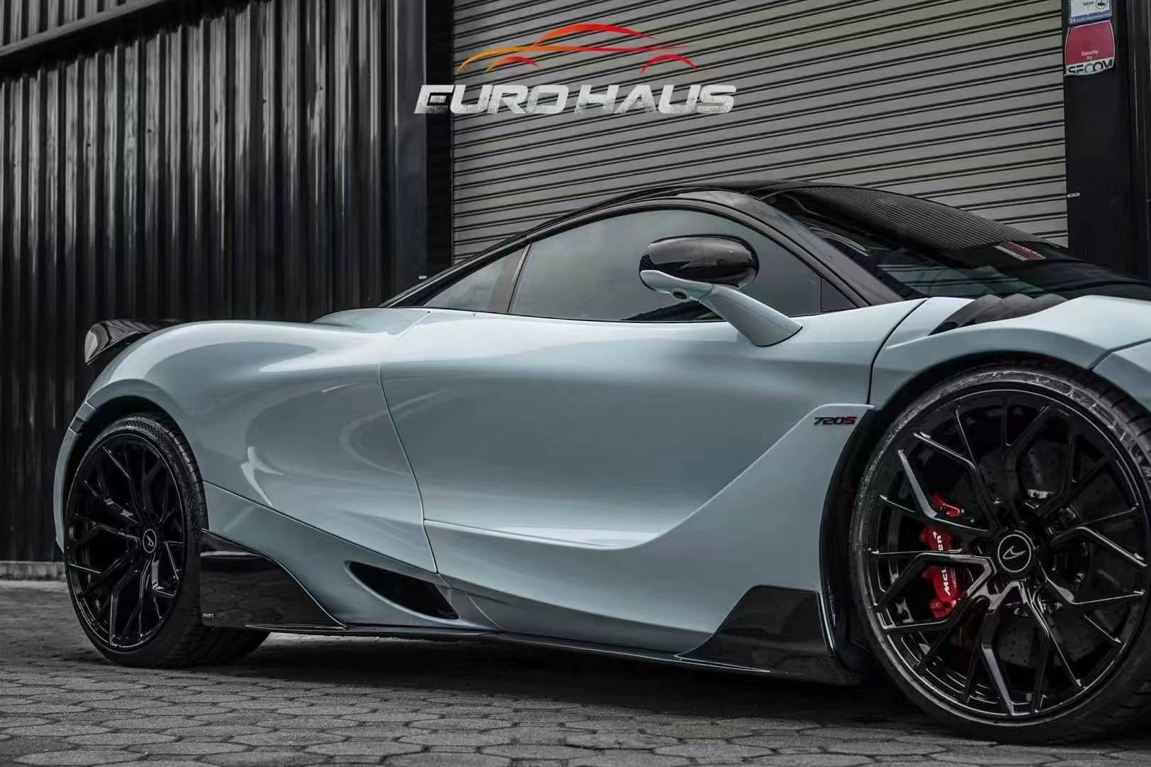 McLaren 720S RYFT-Style Dry Carbon Fiber Aero Kit – Front Lip, Side Skirts, Rear Lip, Wing, Hood